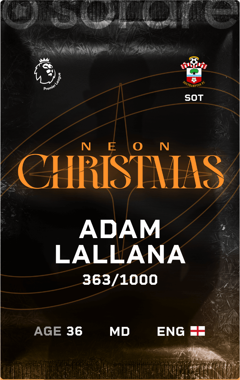 Adam Lallana 2024-25 • Limited 363/1000