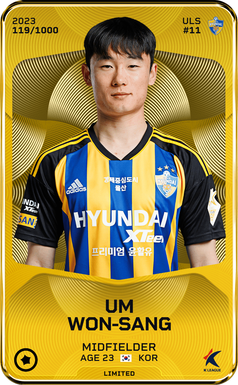 Um Won-Sang  2023-24 • Limited 119/1000