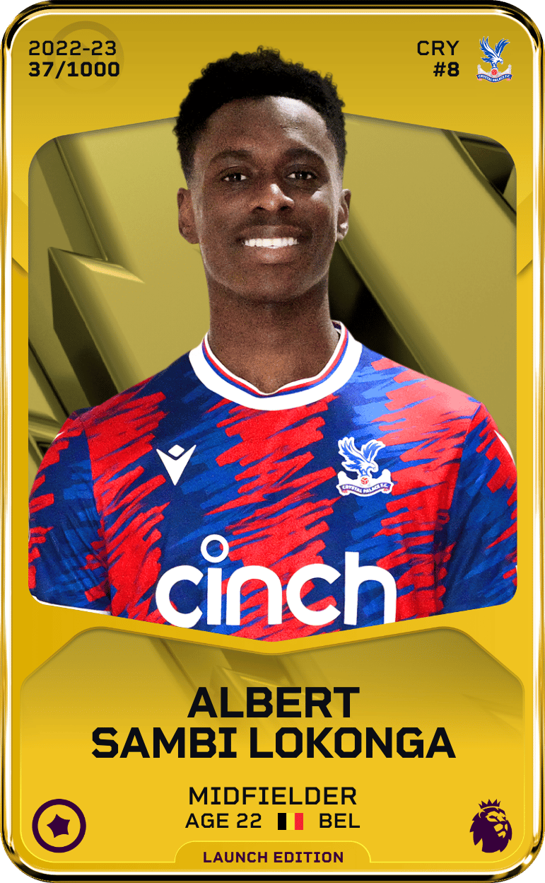 Albert Sambi Lokonga 2022-23 • Limited 37/1000