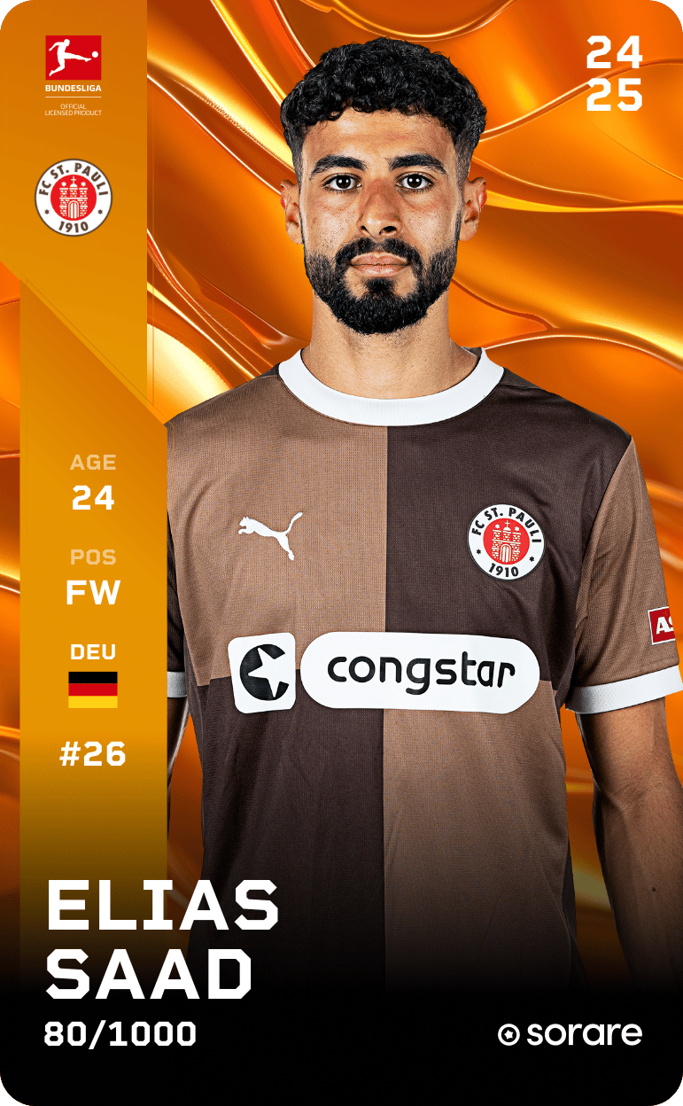 Elias Saad 2024-25 • Limited 80/1000