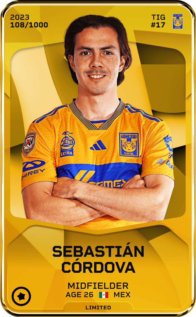 Sebastián Córdova 2023-24 • Limited 108/1000
