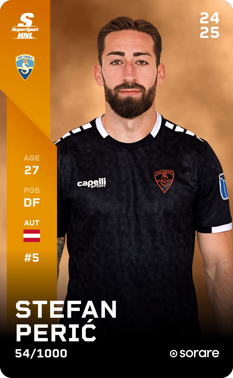Stefan Perić 2024-25 • Limited 54/1000