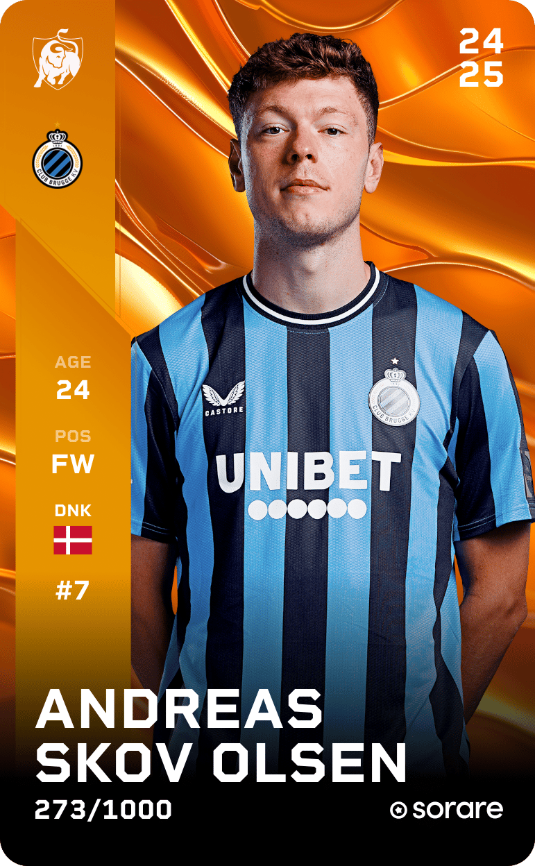Andreas Skov Olsen 2024-25 • Limited 273/1000