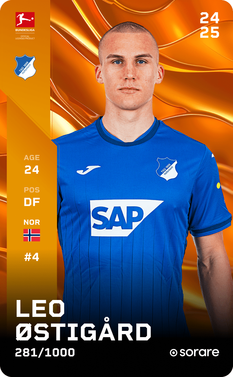 Leo Østigård 2024-25 • Limited 281/1000