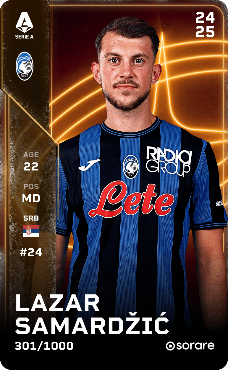 Lazar Samardžić 2024-25 • Limited 301/1000
