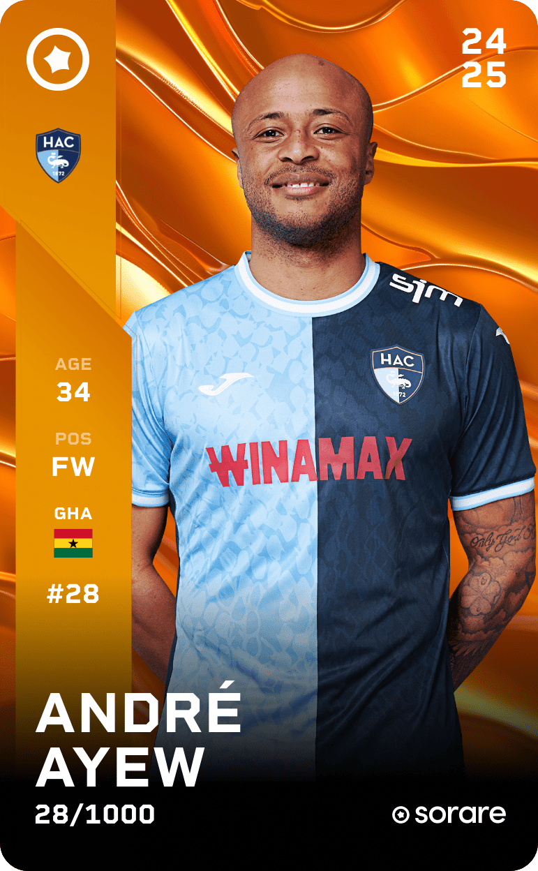 André Ayew 2024-25 • Limited 28/1000