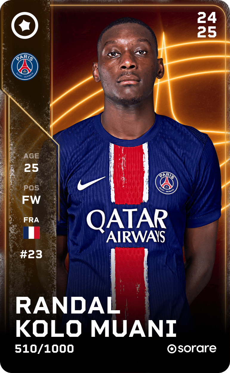 Randal Kolo Muani 2024-25 • Limited 510/1000