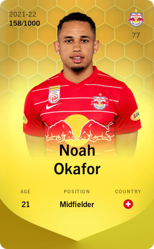 Noah Okafor 2021-22 • Limited 158/1000