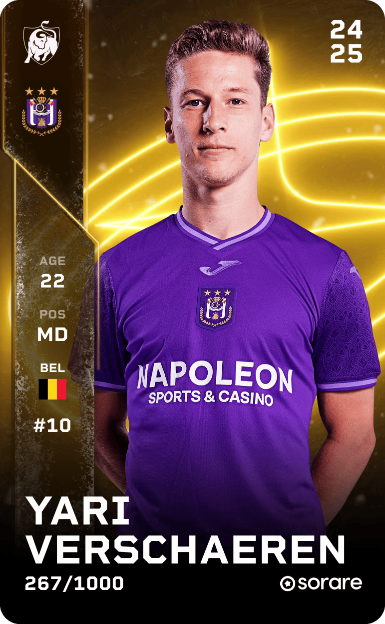 Yari Verschaeren 2024-25 • Limited 267/1000