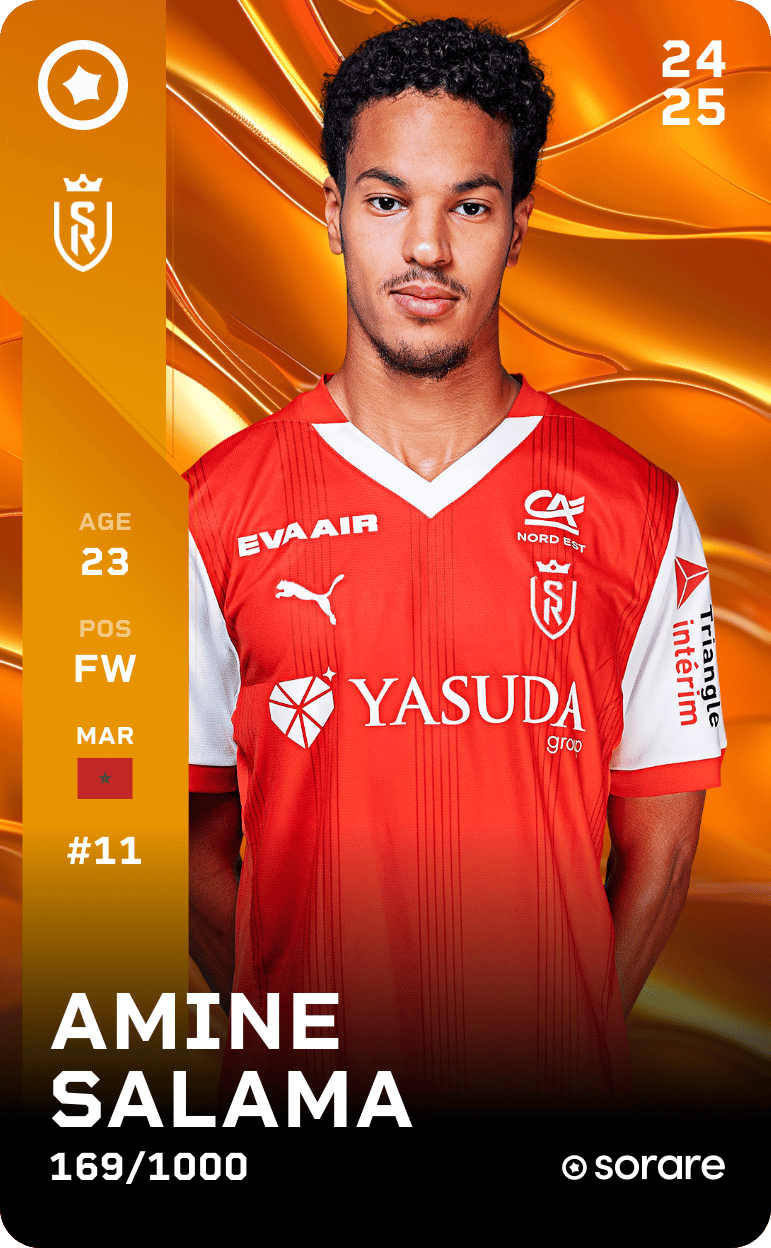 Amine Salama 2024-25 • Limited 169/1000