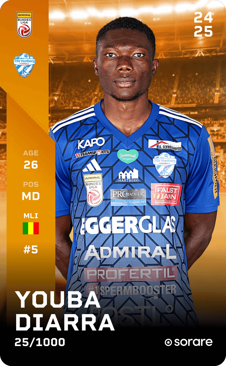 Youba Diarra 2024-25 • Limited 25/1000