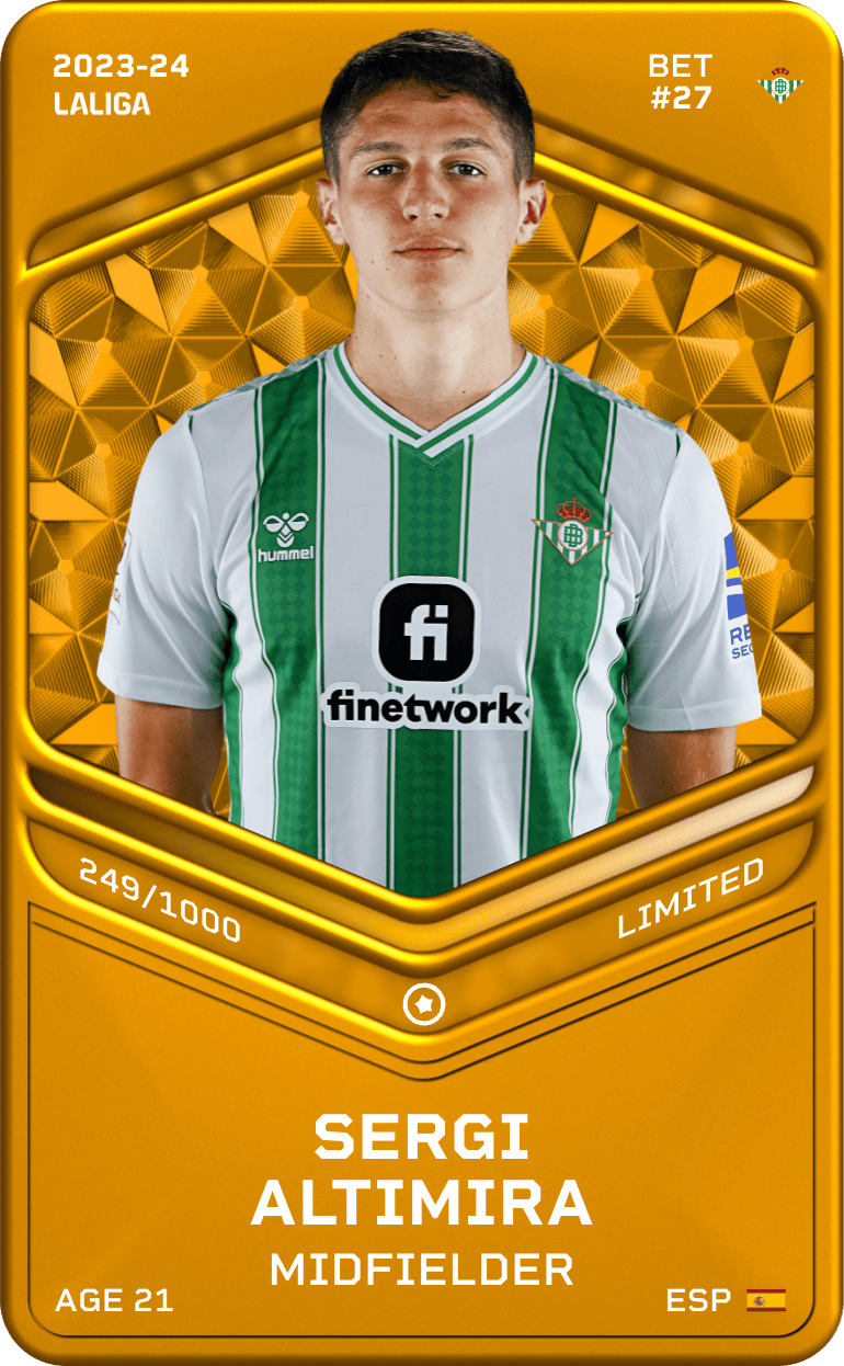 Sergi Altimira 2023-24 • Limited 249/1000