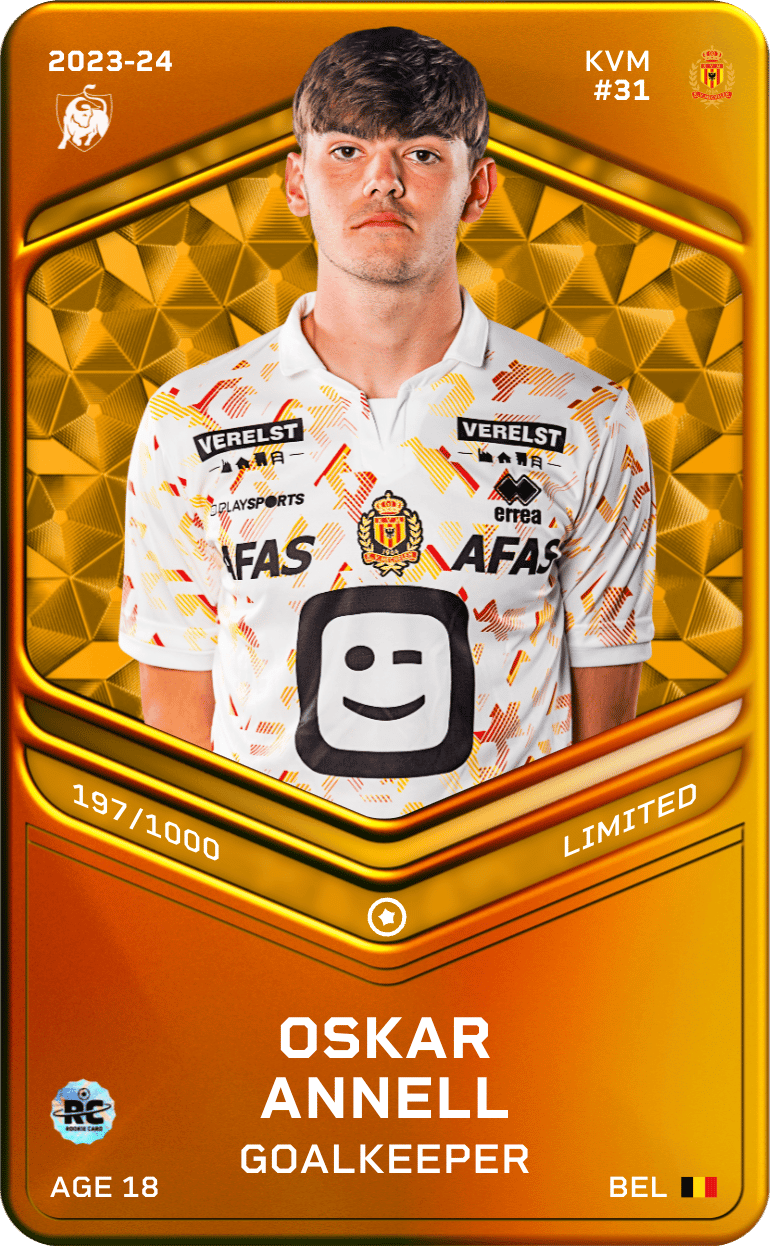 Oskar Annell 2023-24 • Limited 197/1000