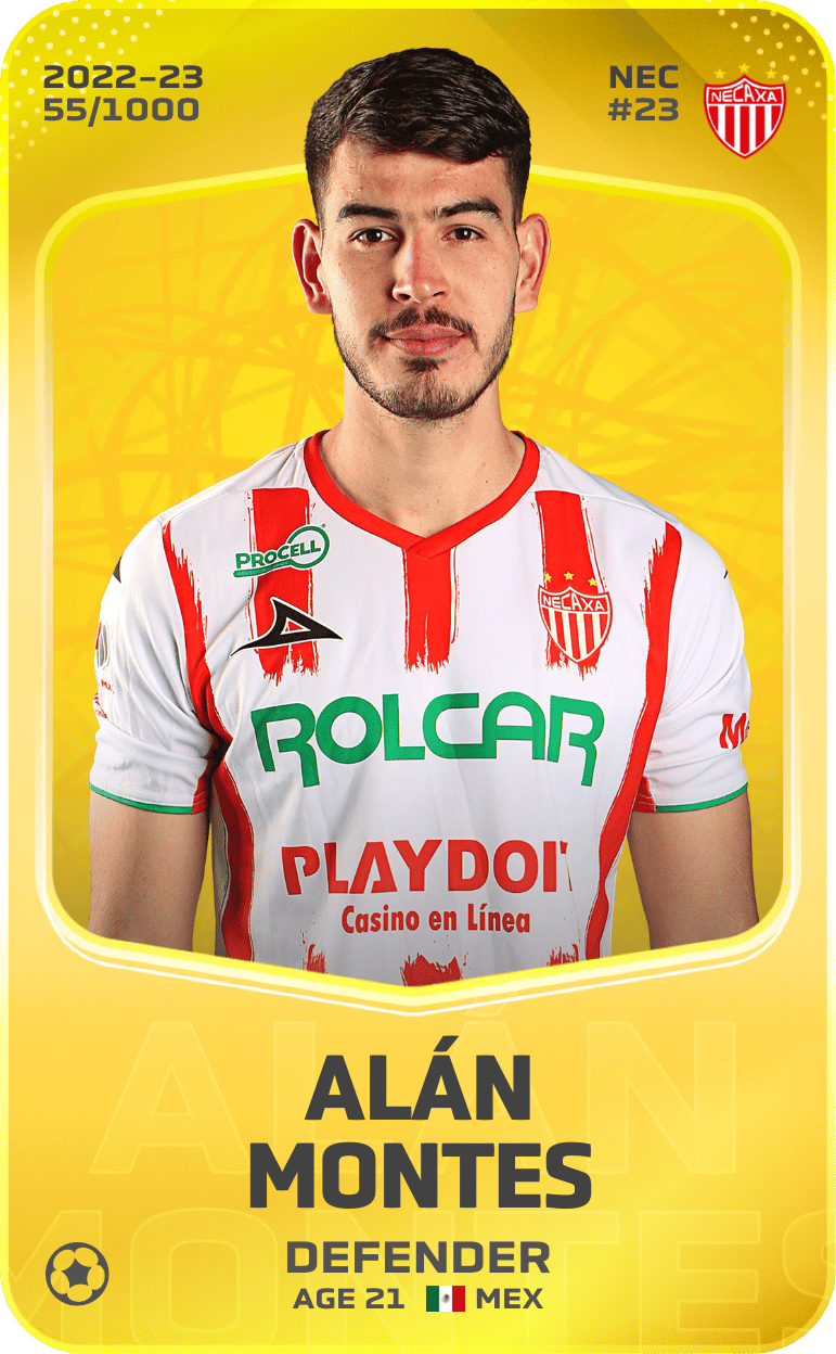 Alán Montes 2022-23 • Limited 55/1000