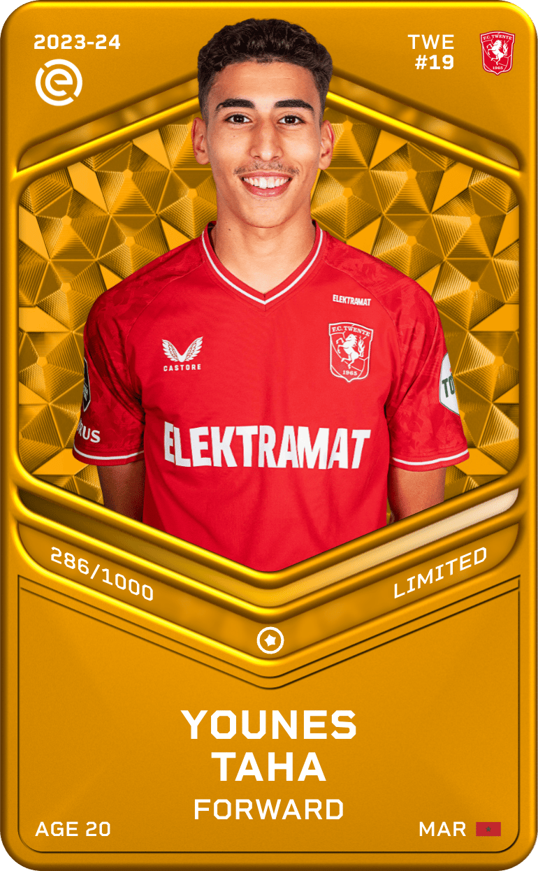 Younes Taha 2023-24 • Limited 286/1000