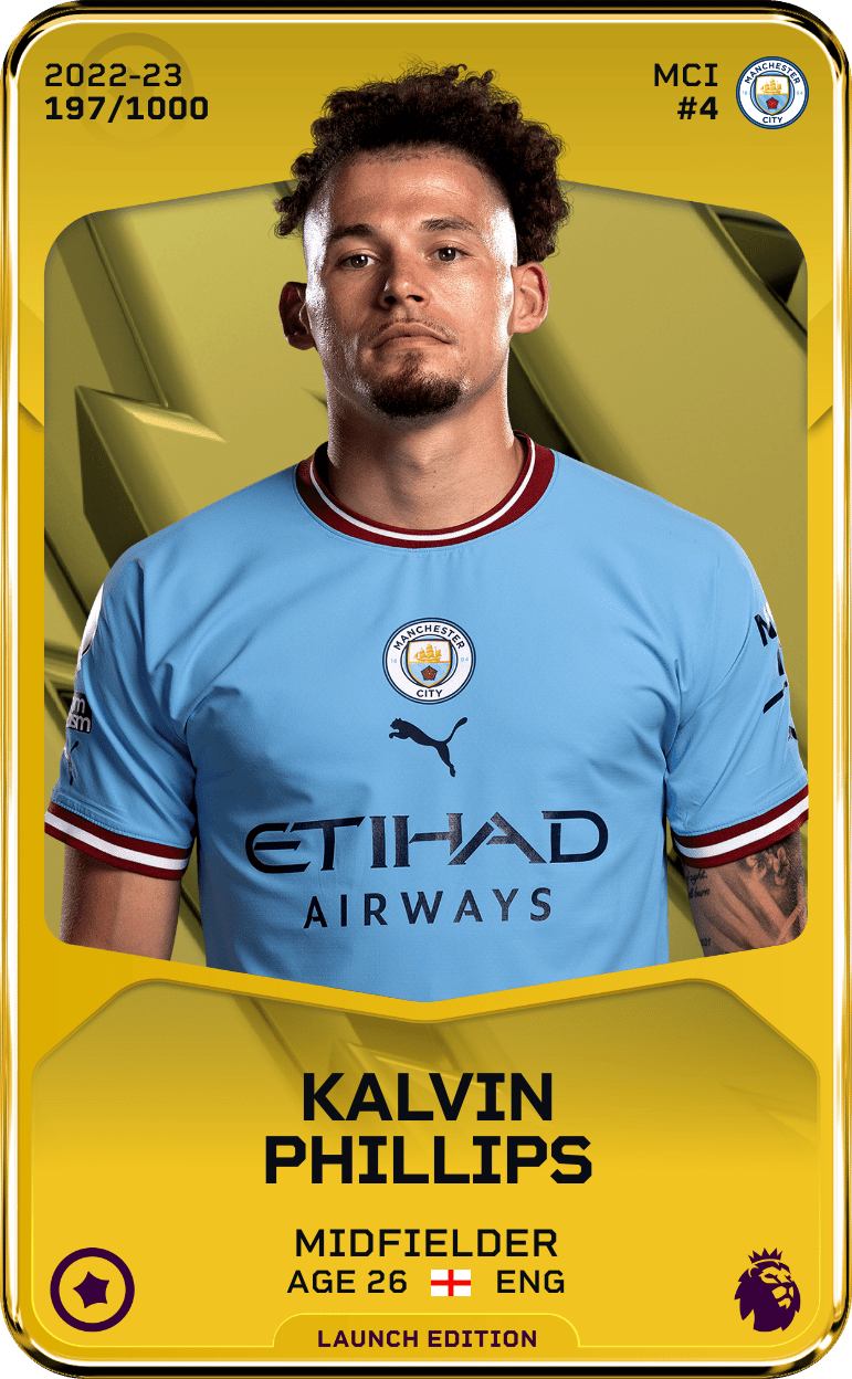 Kalvin Phillips 2022-23 • Limited 197/1000
