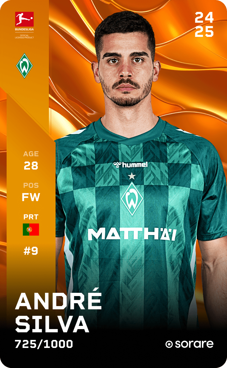André Silva 2024-25 • Limited 725/1000