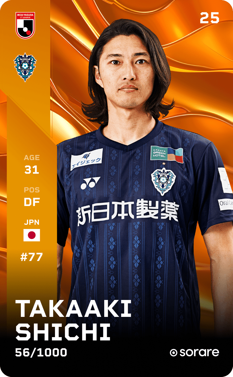 Takaaki Shichi 2025-26 • Limited 56/1000