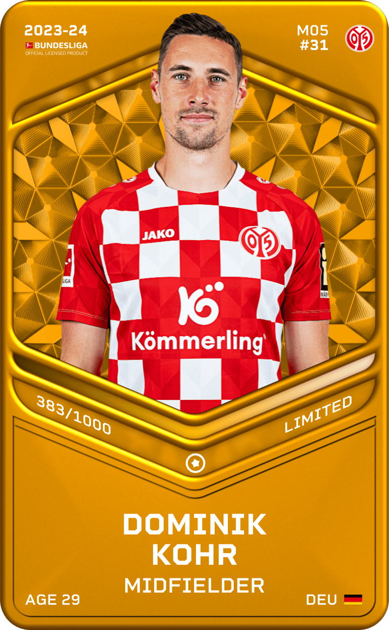 Dominik Kohr 2023-24 • Limited 383/1000