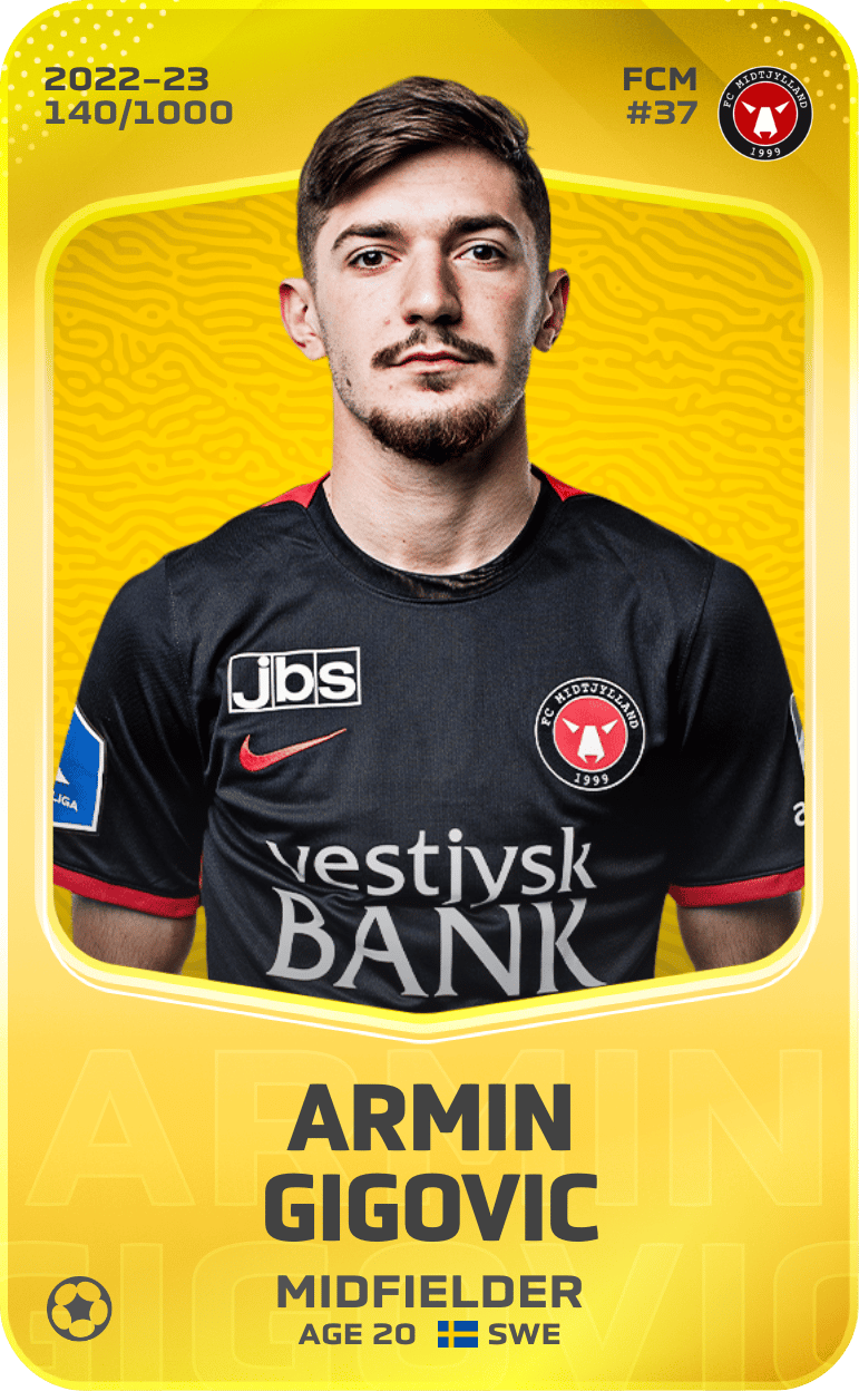 Armin Gigovic 2022-23 • Limited 140/1000
