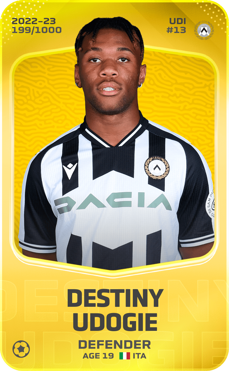 Destiny Udogie 2022-23 • Limited 199/1000