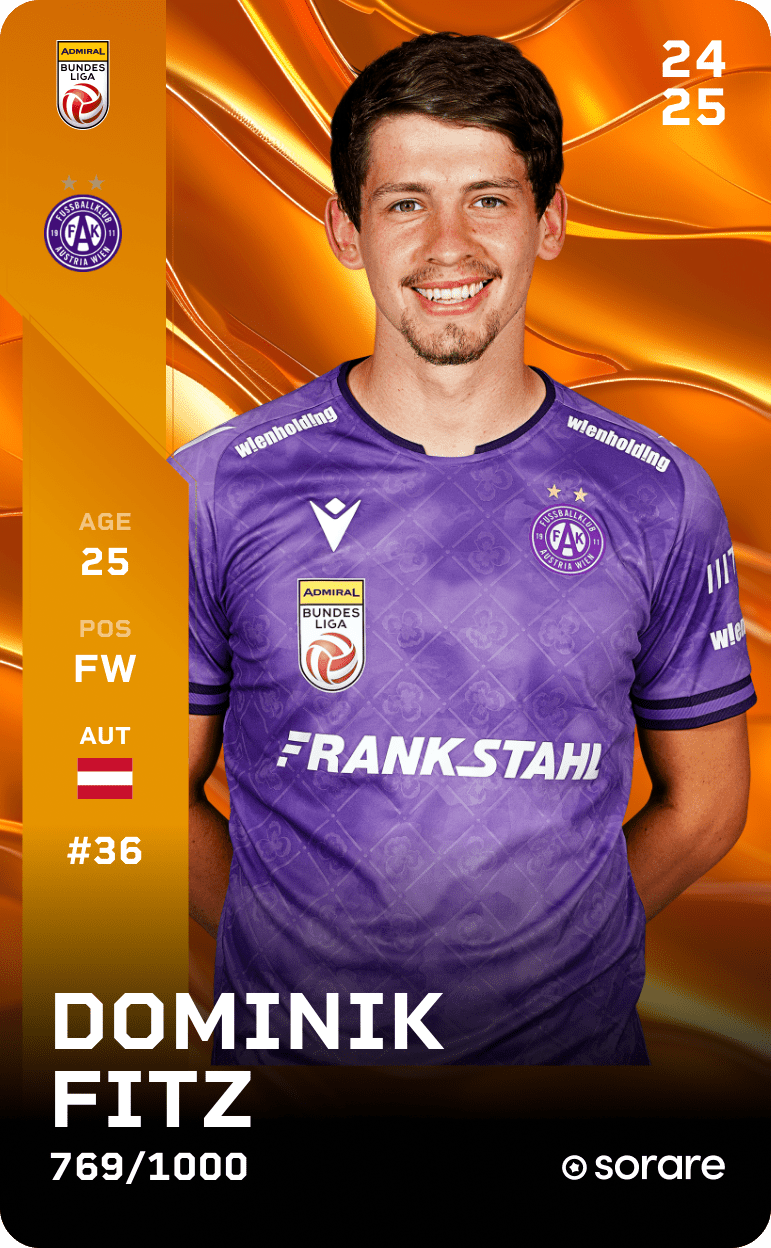 Dominik Fitz 2024-25 • Limited 769/1000