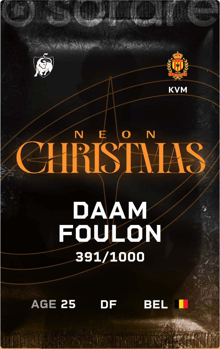 Daam Foulon 2024-25 • Limited 391/1000
