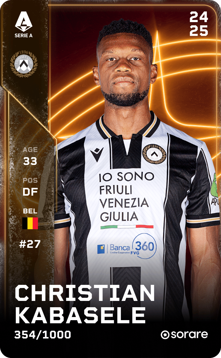 Christian Kabasele 2024-25 • Limited 354/1000