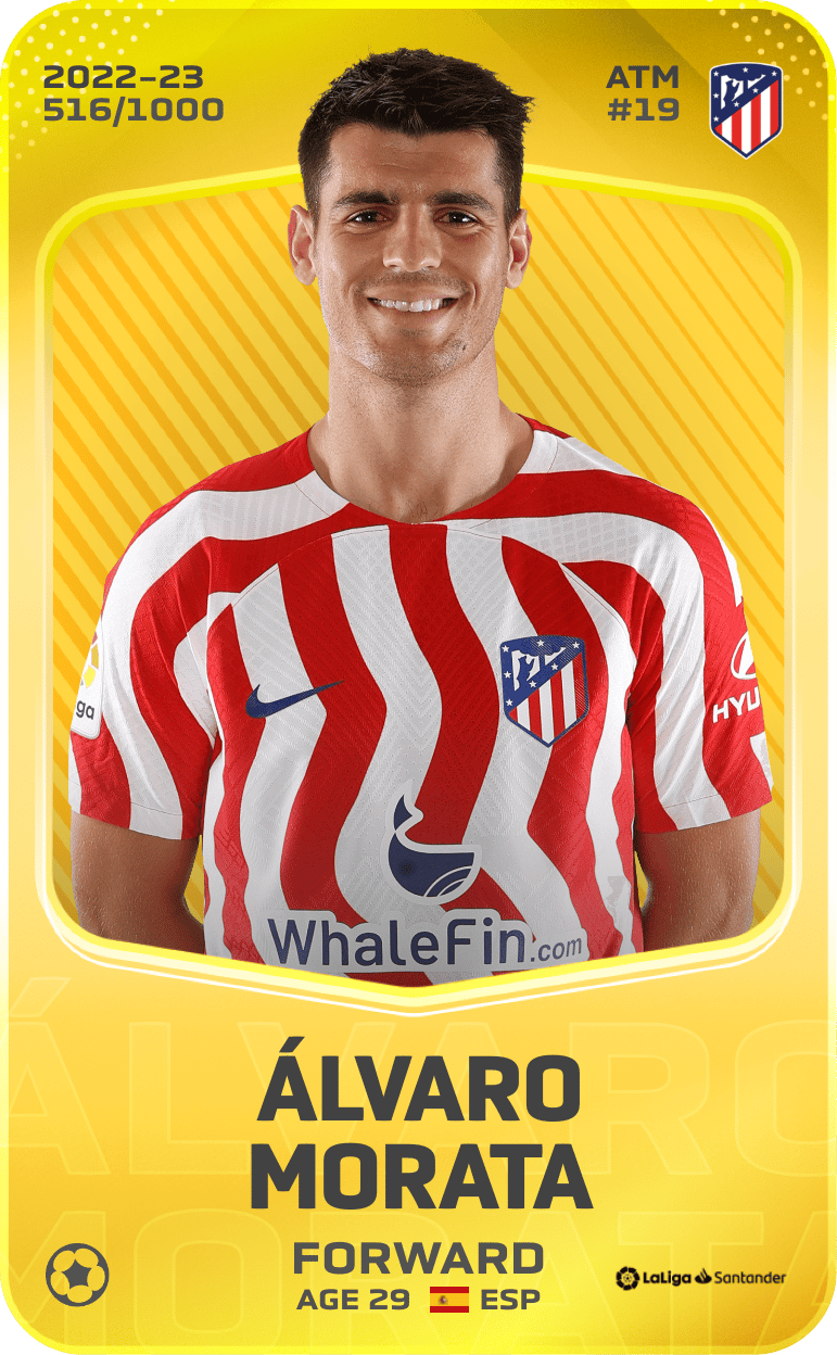 Álvaro Morata 2022-23 • Limited 516/1000