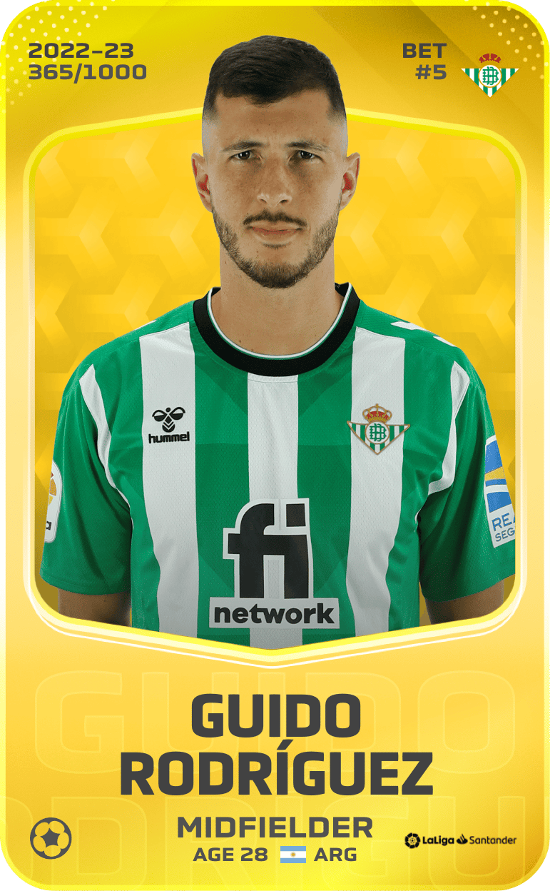 Guido Rodríguez 2022-23 • Limited 365/1000