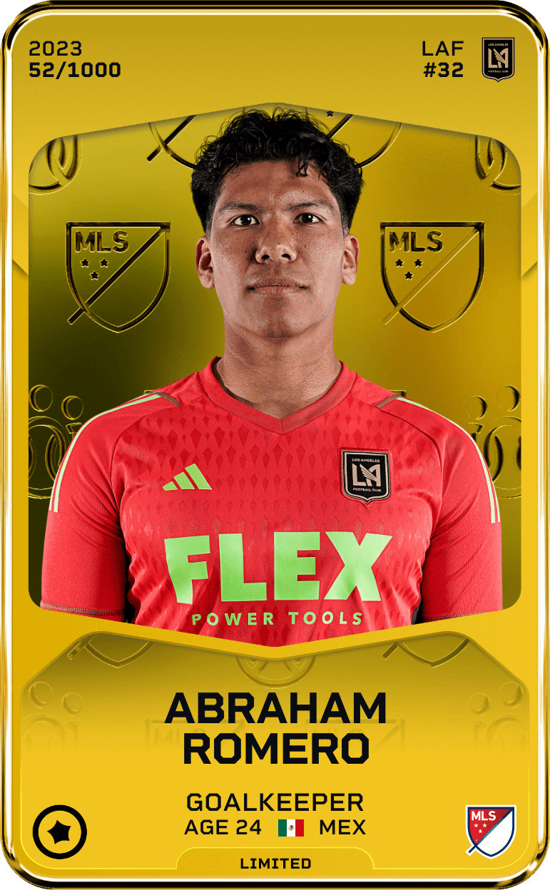 Abraham Romero 2023-24 • Limited 52/1000