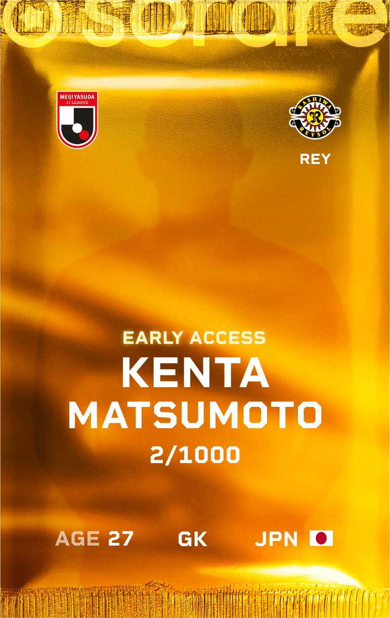 Kenta Matsumoto 2025-26 • Limited 2/1000