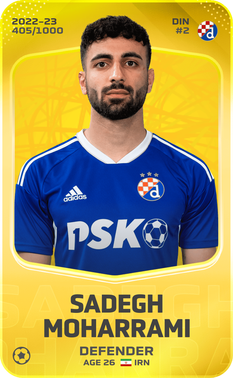 Sadegh Moharrami 2022-23 • Limited 405/1000