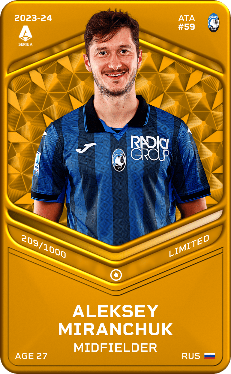 Aleksey Miranchuk 2023-24 • Limited 209/1000