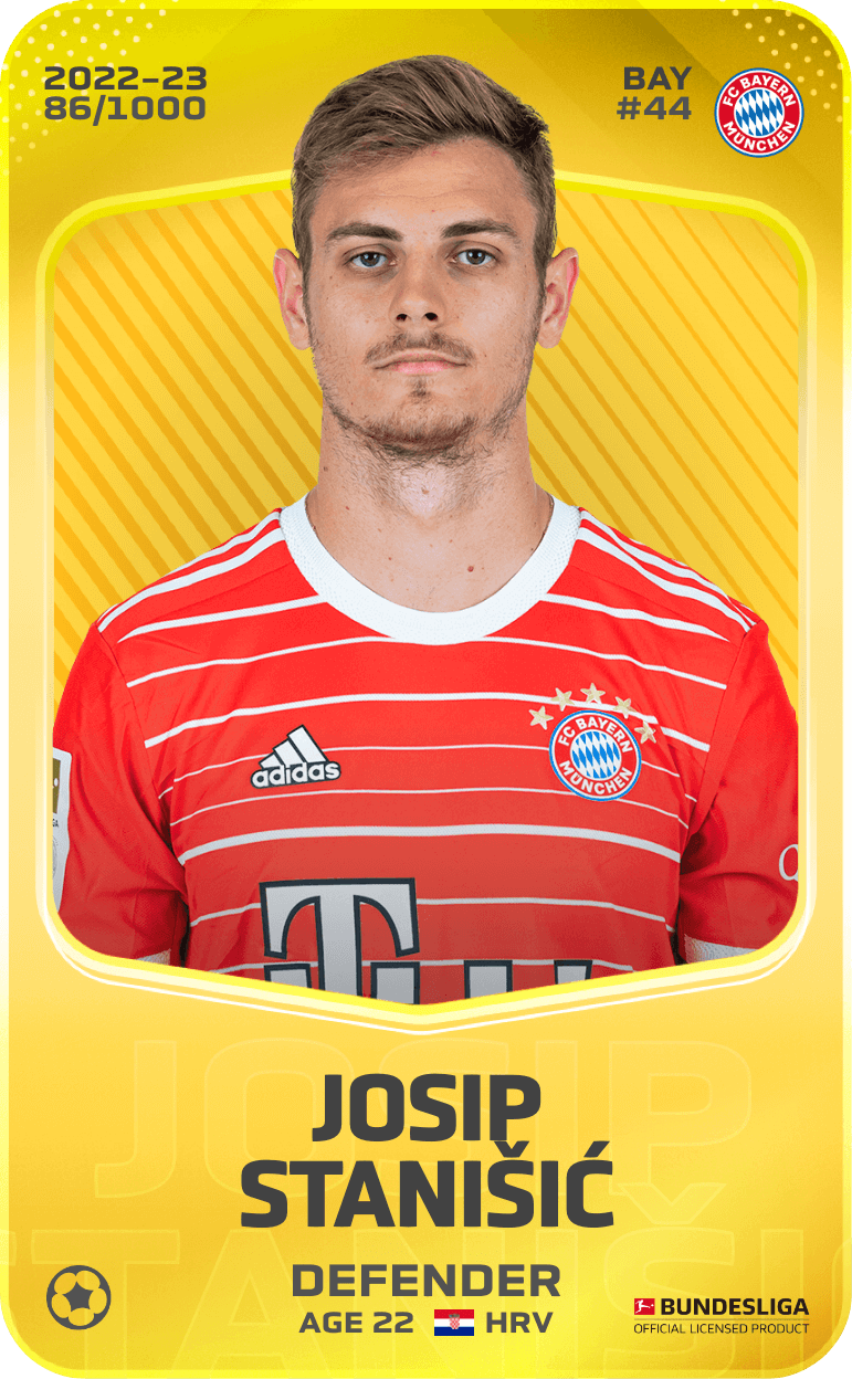 Josip Stanišić 2022-23 • Limited 86/1000