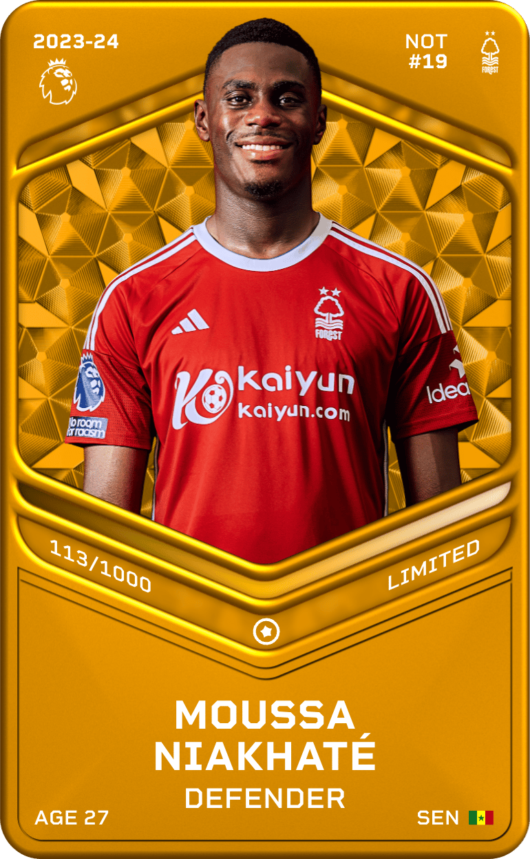 Moussa Niakhaté 2023-24 • Limited 113/1000