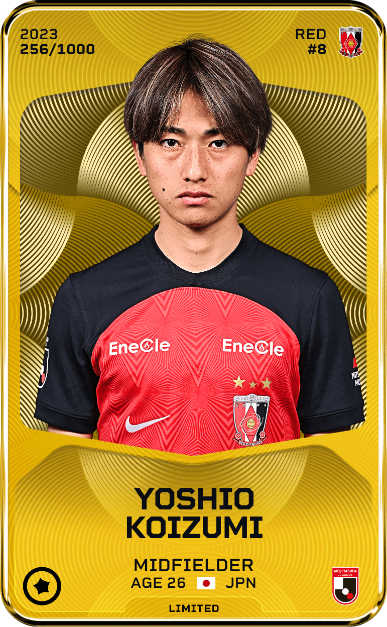 Yoshio Koizumi 2023-24 • Limited 256/1000