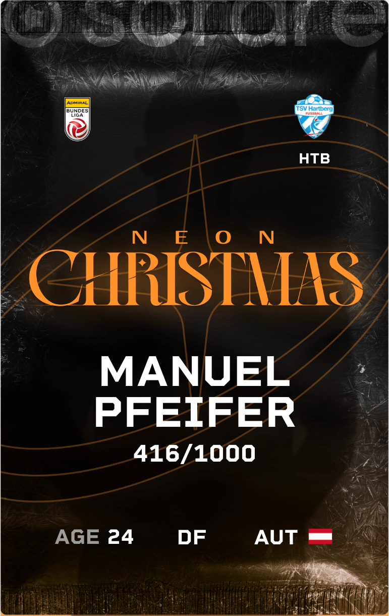 Manuel Pfeifer 2024-25 • Limited 416/1000
