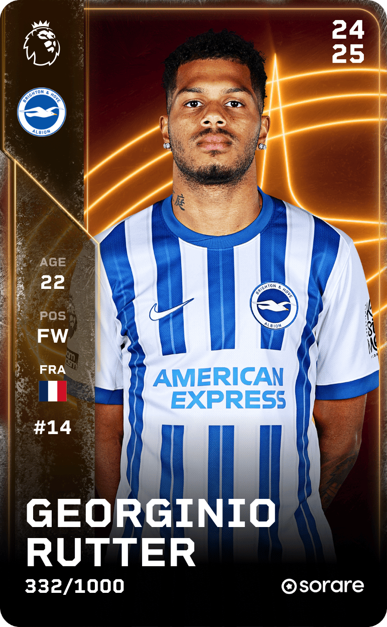 Georginio Rutter 2024-25 • Limited 332/1000