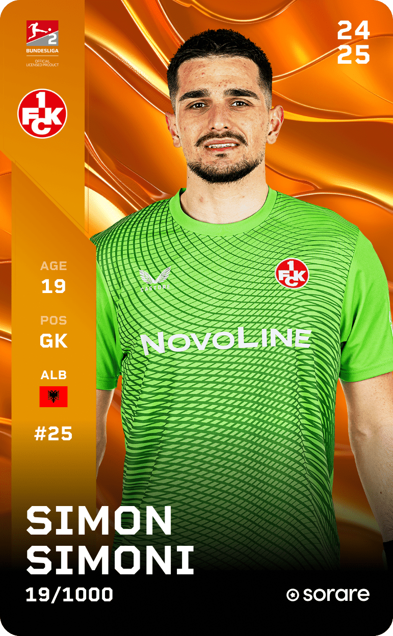 Simon Simoni 2024-25 • Limited 19/1000