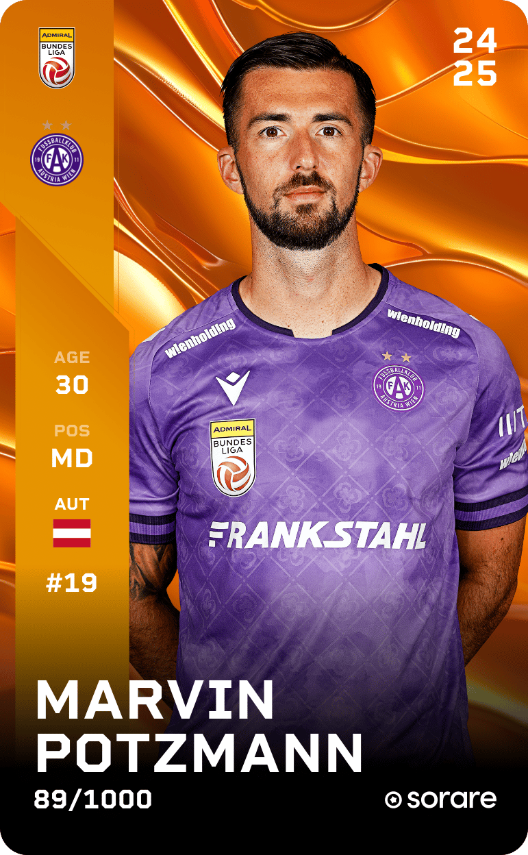 Marvin Potzmann 2024-25 • Limited 89/1000