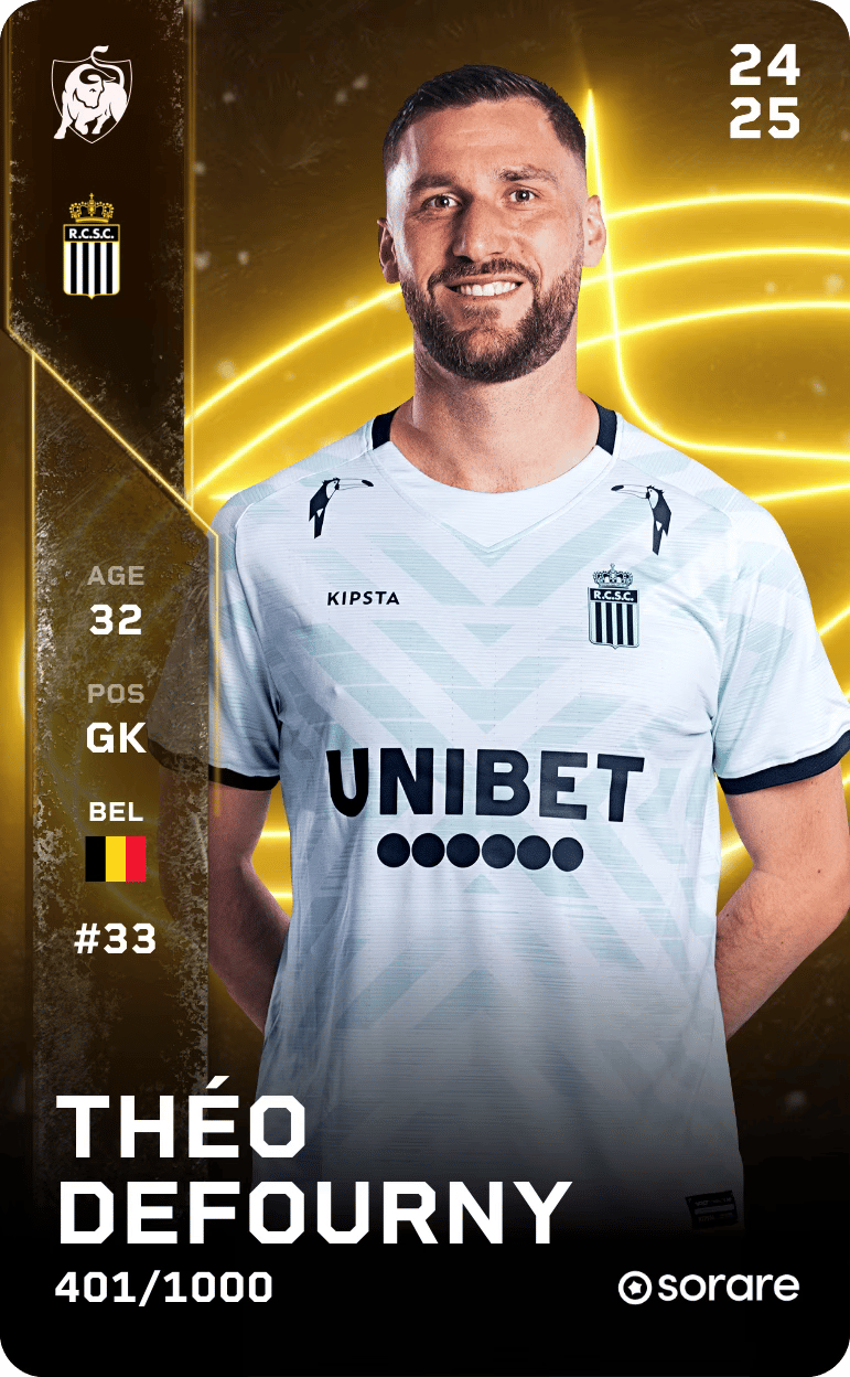 Théo Defourny 2024-25 • Limited 401/1000