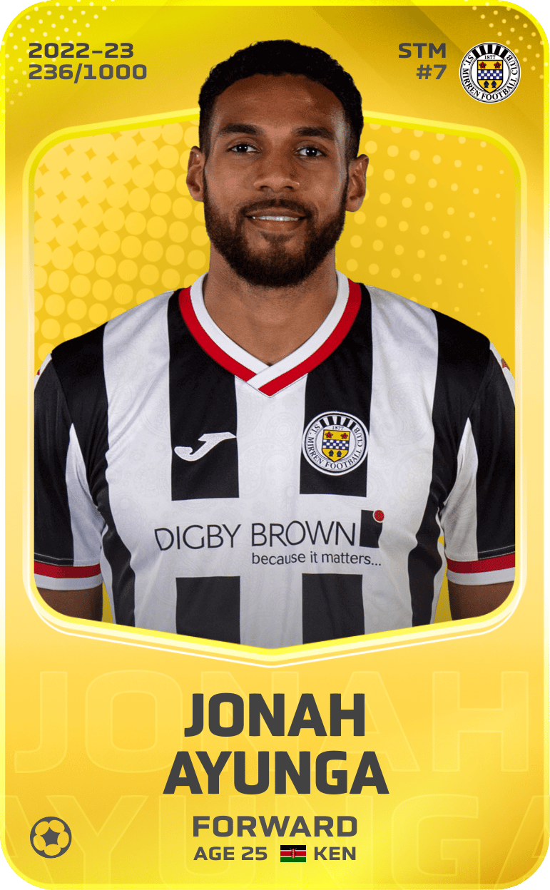 Jonah Ayunga 2022-23 • Limited 236/1000