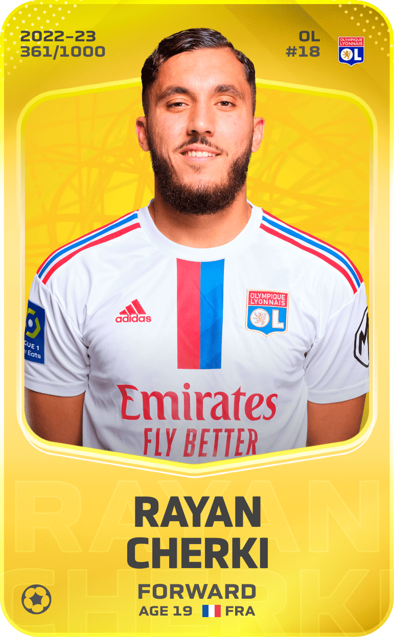 Rayan Cherki 2022-23 • Limited 361/1000