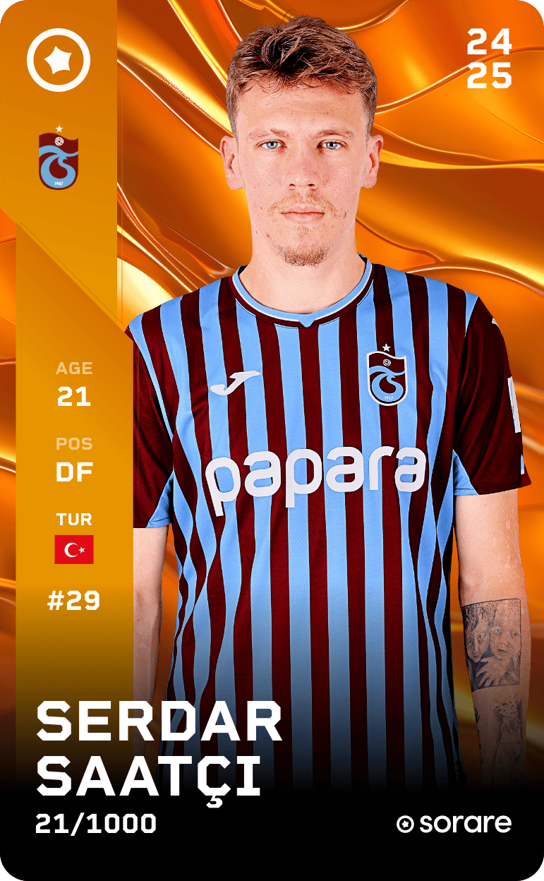 Serdar Saatçı 2024-25 • Limited 21/1000