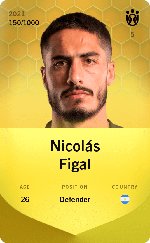 Nicolás Figal 2021-22 • Limited 150/1000
