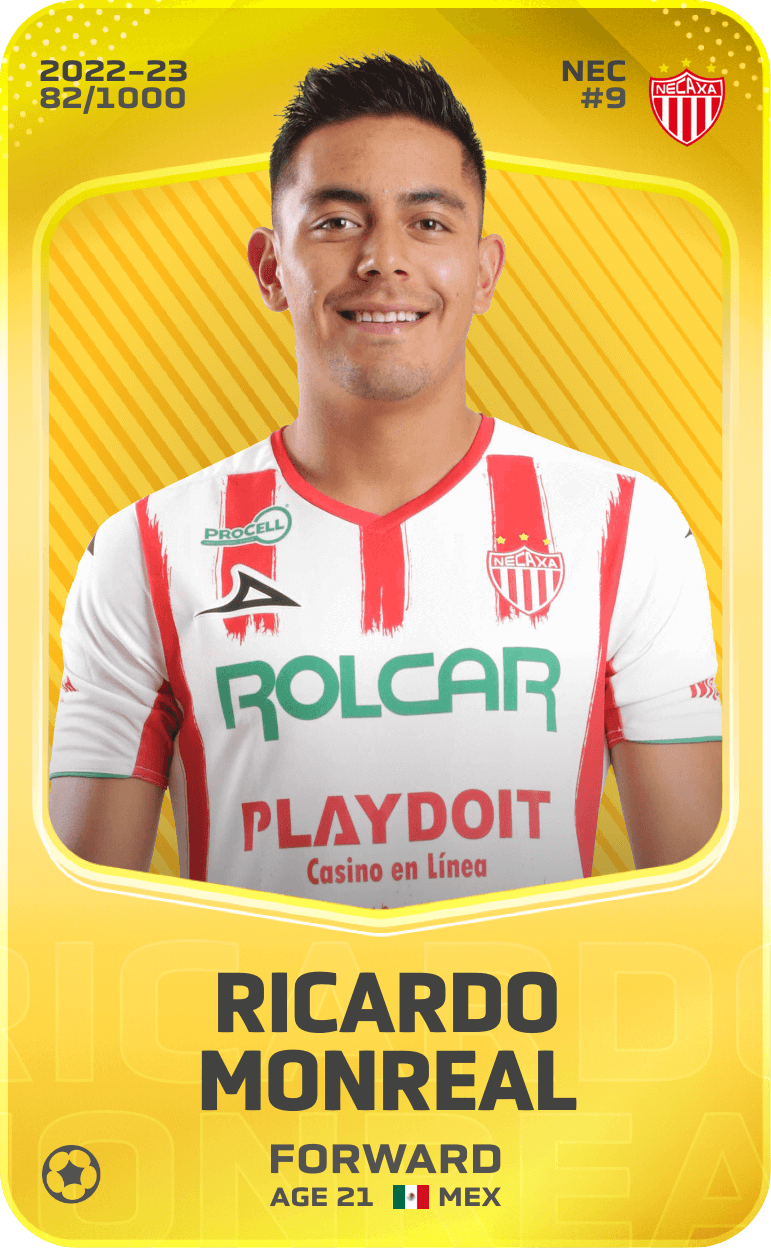 Ricardo Monreal 2022-23 • Limited 82/1000