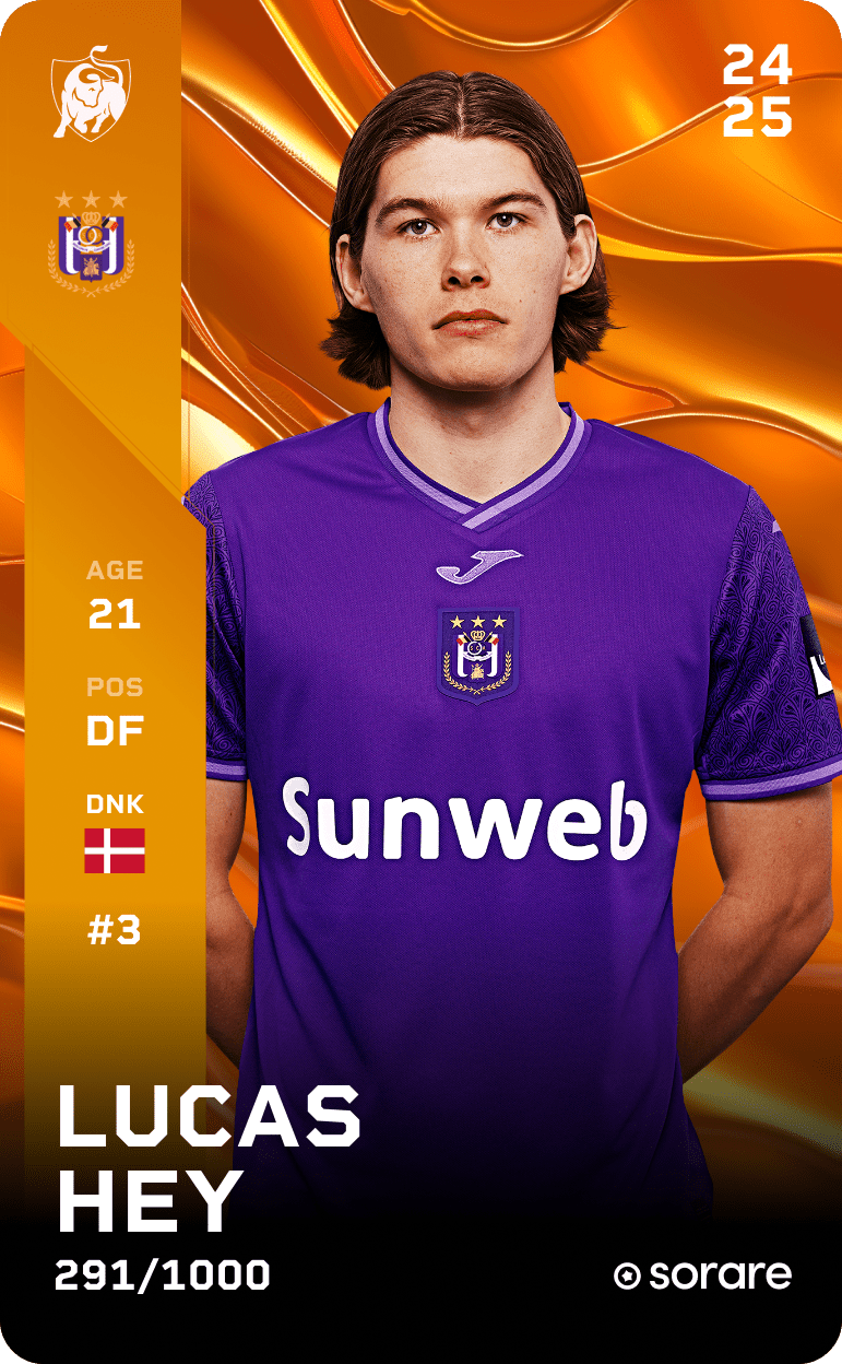 Lucas Hey 2024-25 • Limited 291/1000
