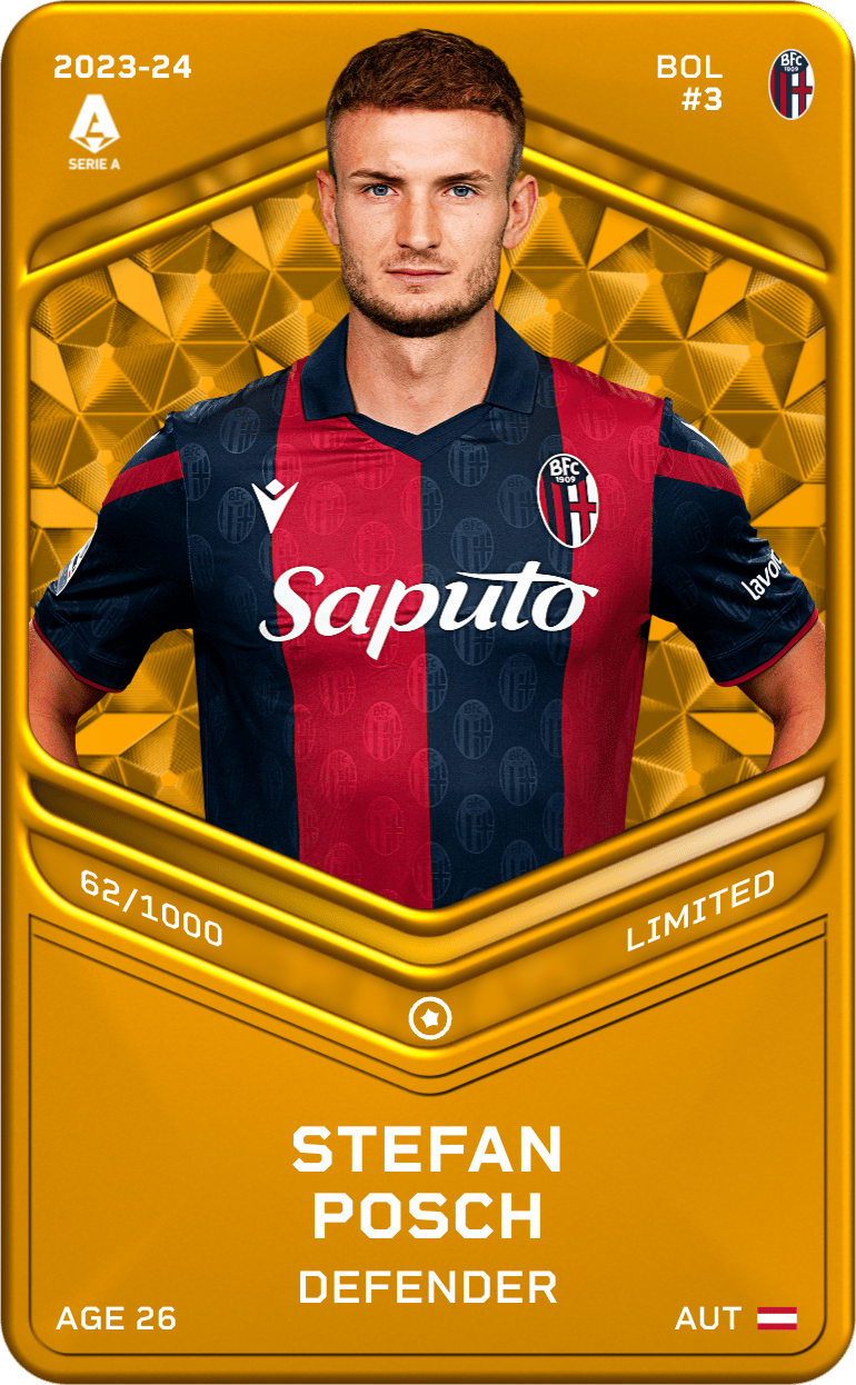 Stefan Posch 2023-24 • Limited 62/1000