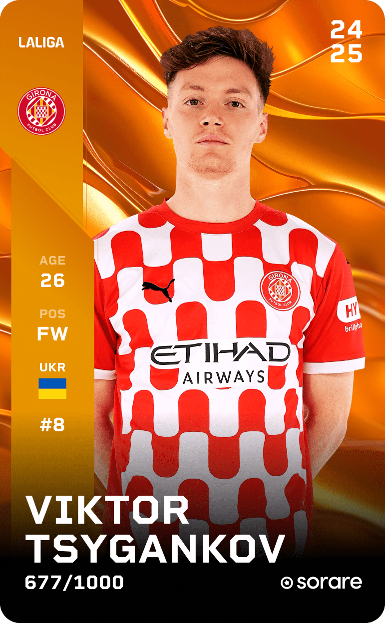 Viktor Tsygankov 2024-25 • Limited 677/1000